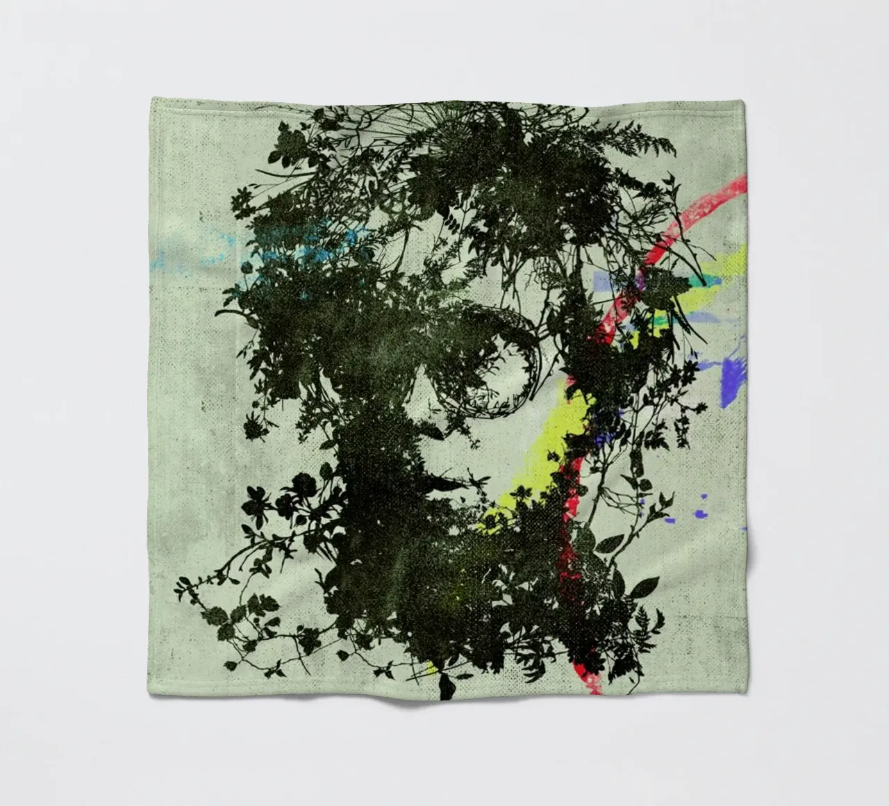 Warhol 1 fleece blanket by Carlos Quitério