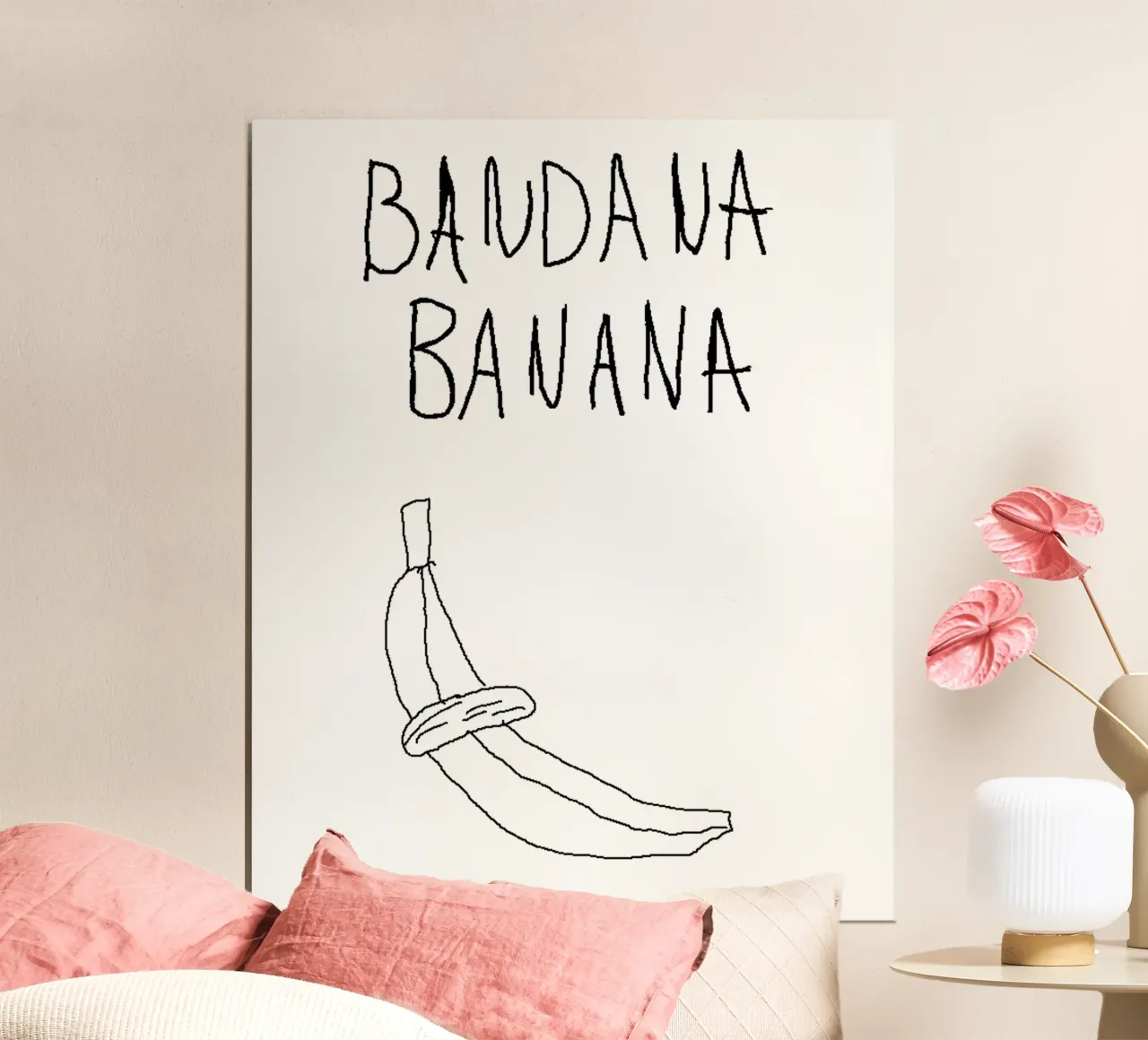 Bandana Banana - Peel power and tropical swag poster da FruityNoodly