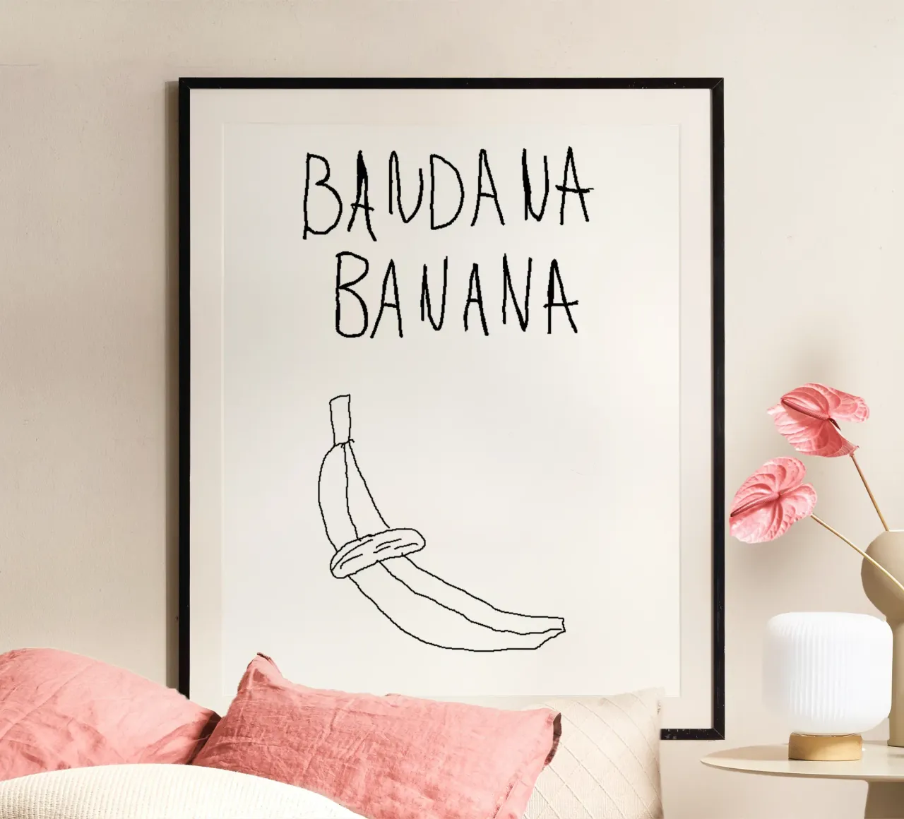 Bandana Banana - Peel power and tropical swag poster da FruityNoodly
