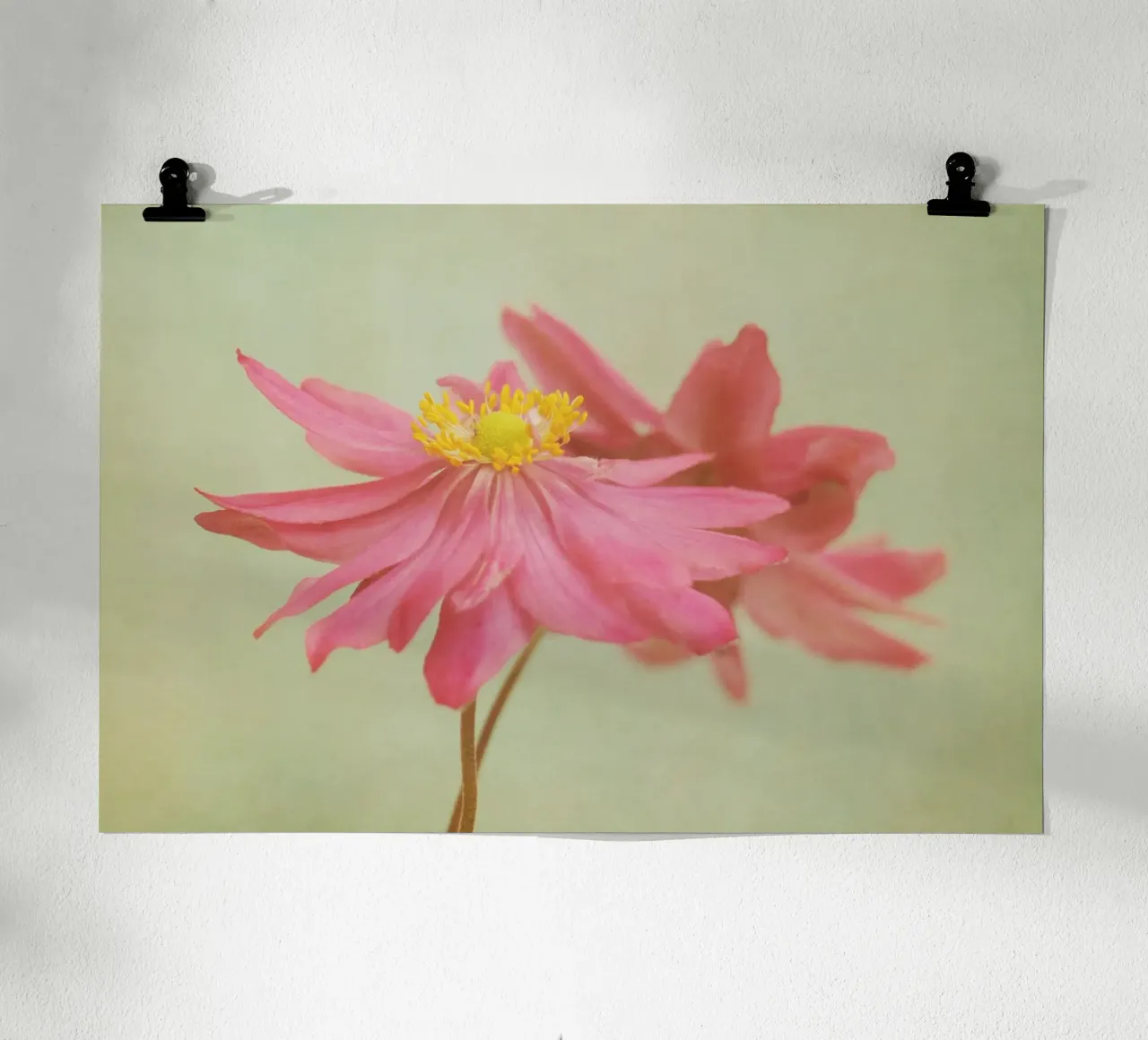 valse poster con telaio in alluminio da Visuelle Poesie am Wegesrand
