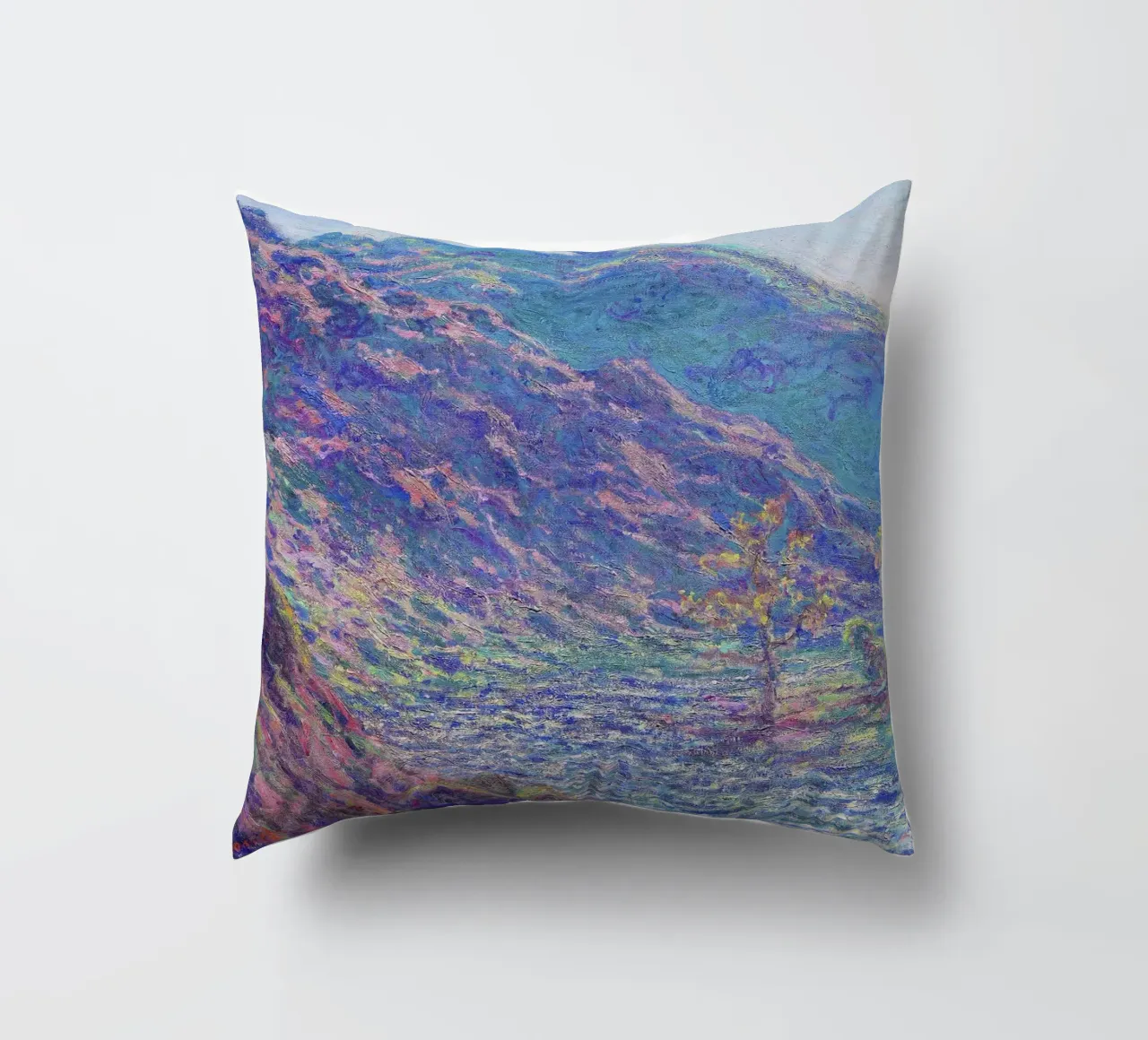 Il fiume Petite Creuse (1889) di Claude Monet. cuscino da Monet Art Prints