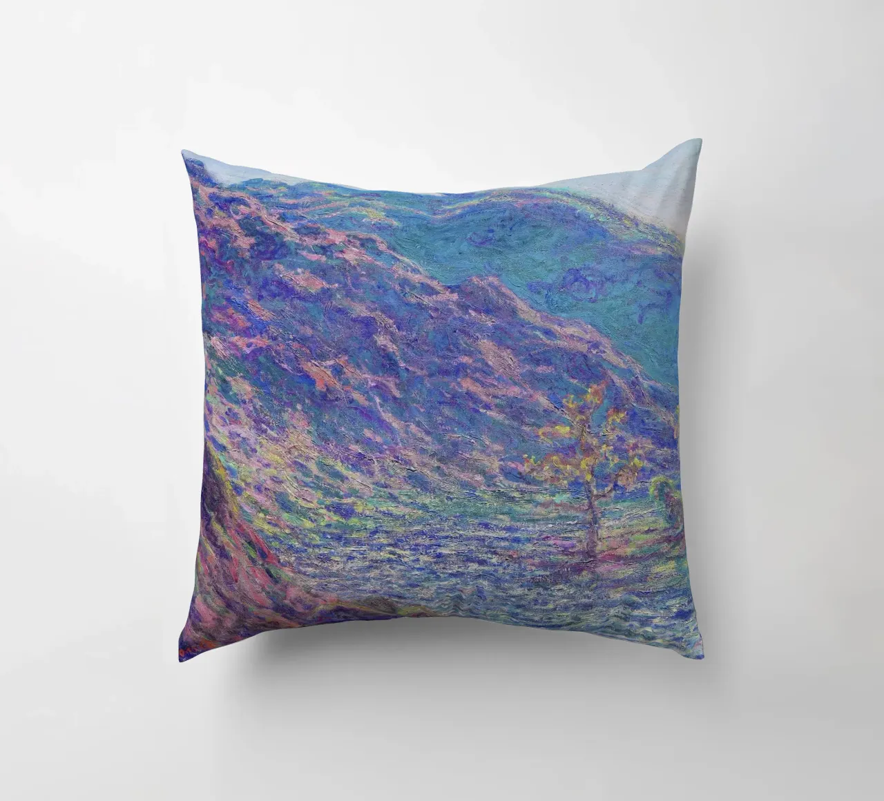 Il fiume Petite Creuse (1889) di Claude Monet. cuscino da Monet Art Prints