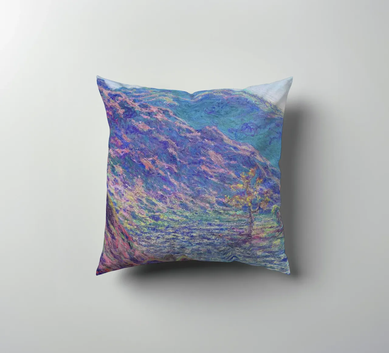 Il fiume Petite Creuse (1889) di Claude Monet. cuscino da Monet Art Prints