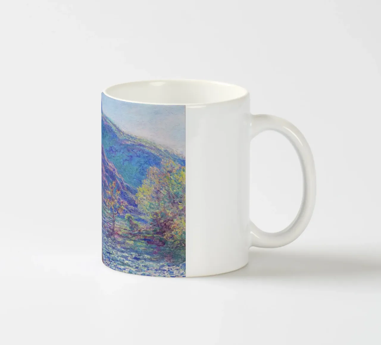 Il fiume Petite Creuse (1889) di Claude Monet. tazza in ceramica da Monet Art Prints