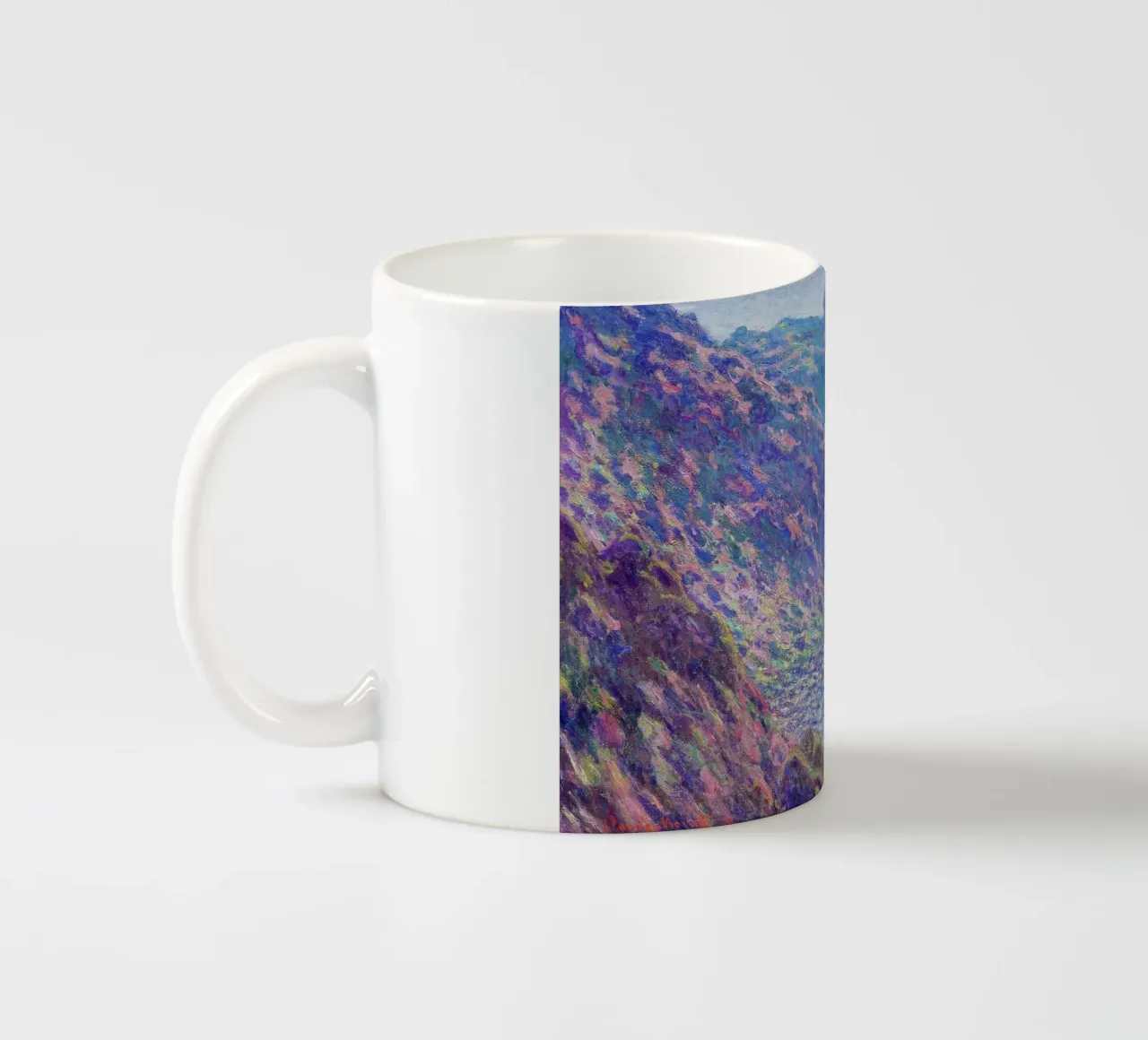 Il fiume Petite Creuse (1889) di Claude Monet. tazza in ceramica da Monet Art Prints