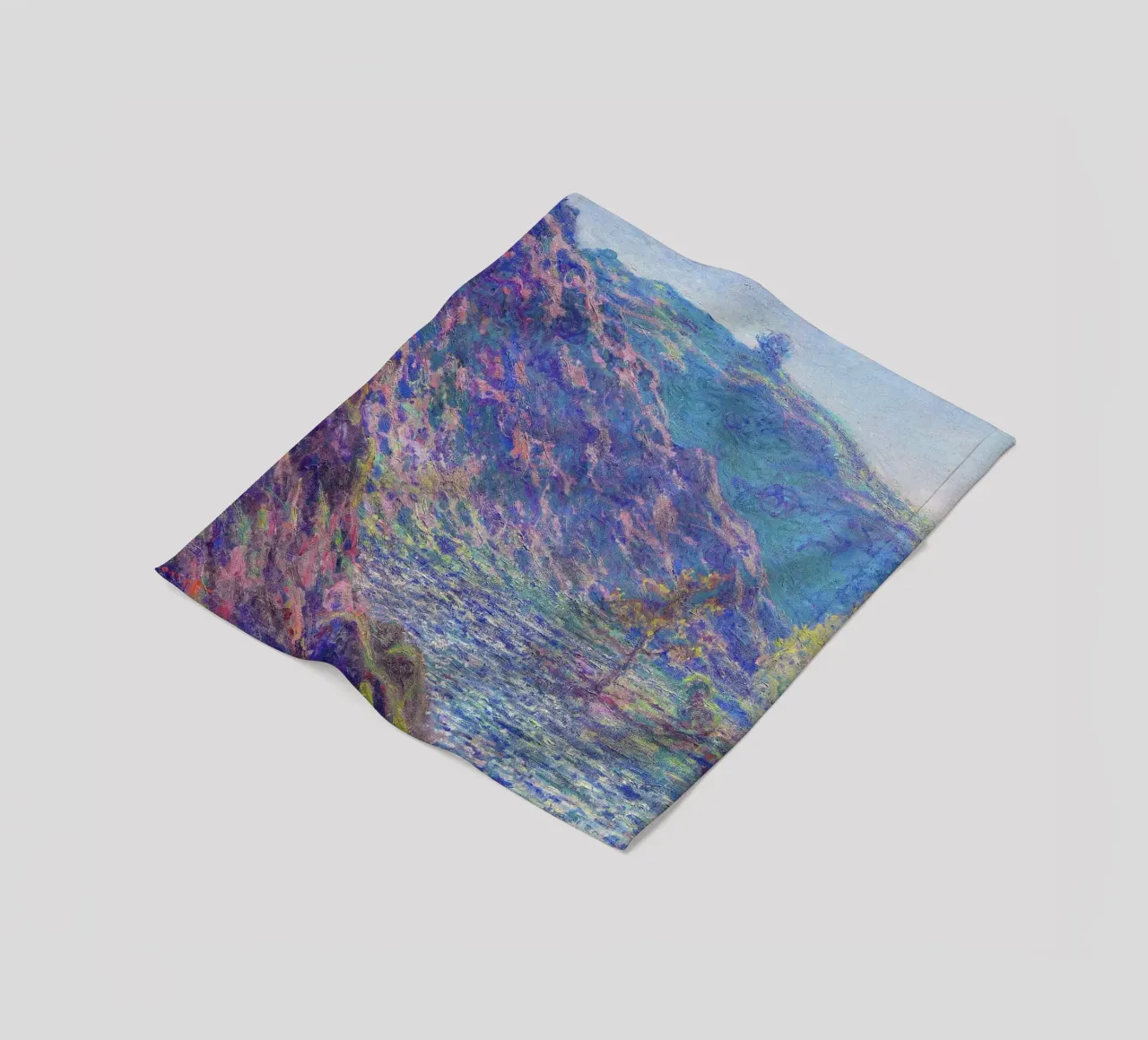 Il fiume Petite Creuse (1889) di Claude Monet. coperta in pile da Monet Art Prints
