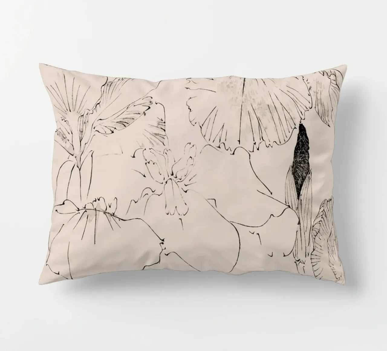 Seitei - Japanese Iris cuscino da Vintage by JUNIQE