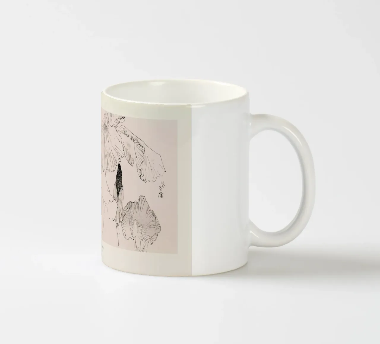 Seitei - Japanese Iris tazza in ceramica da Vintage by JUNIQE