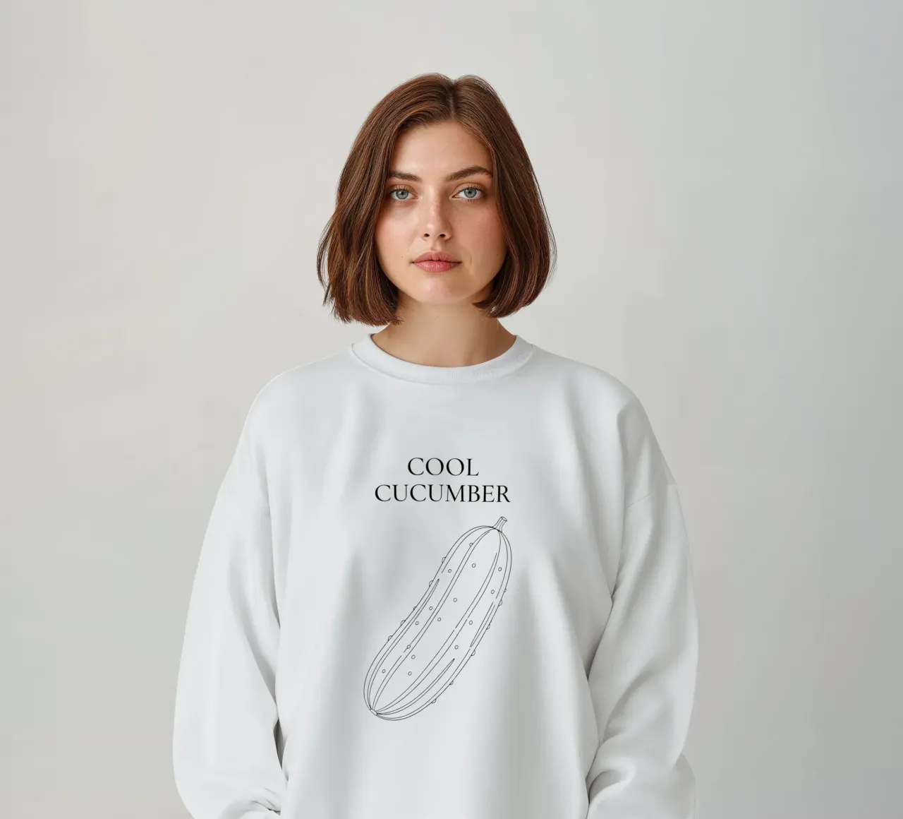 Cool Cucumber felpa da FruityNoodly