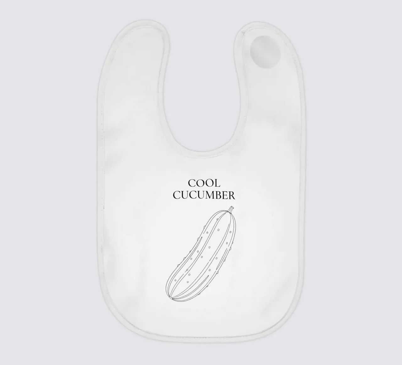 Cool Cucumber bavaglino da FruityNoodly