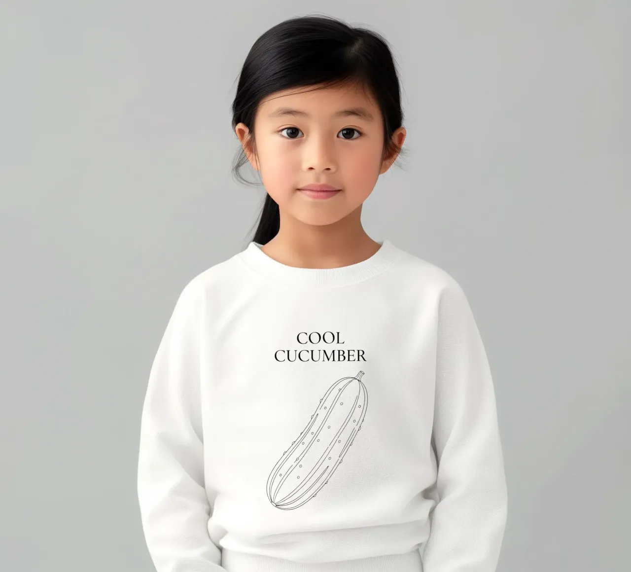 Cool Cucumber felpa bambino da FruityNoodly