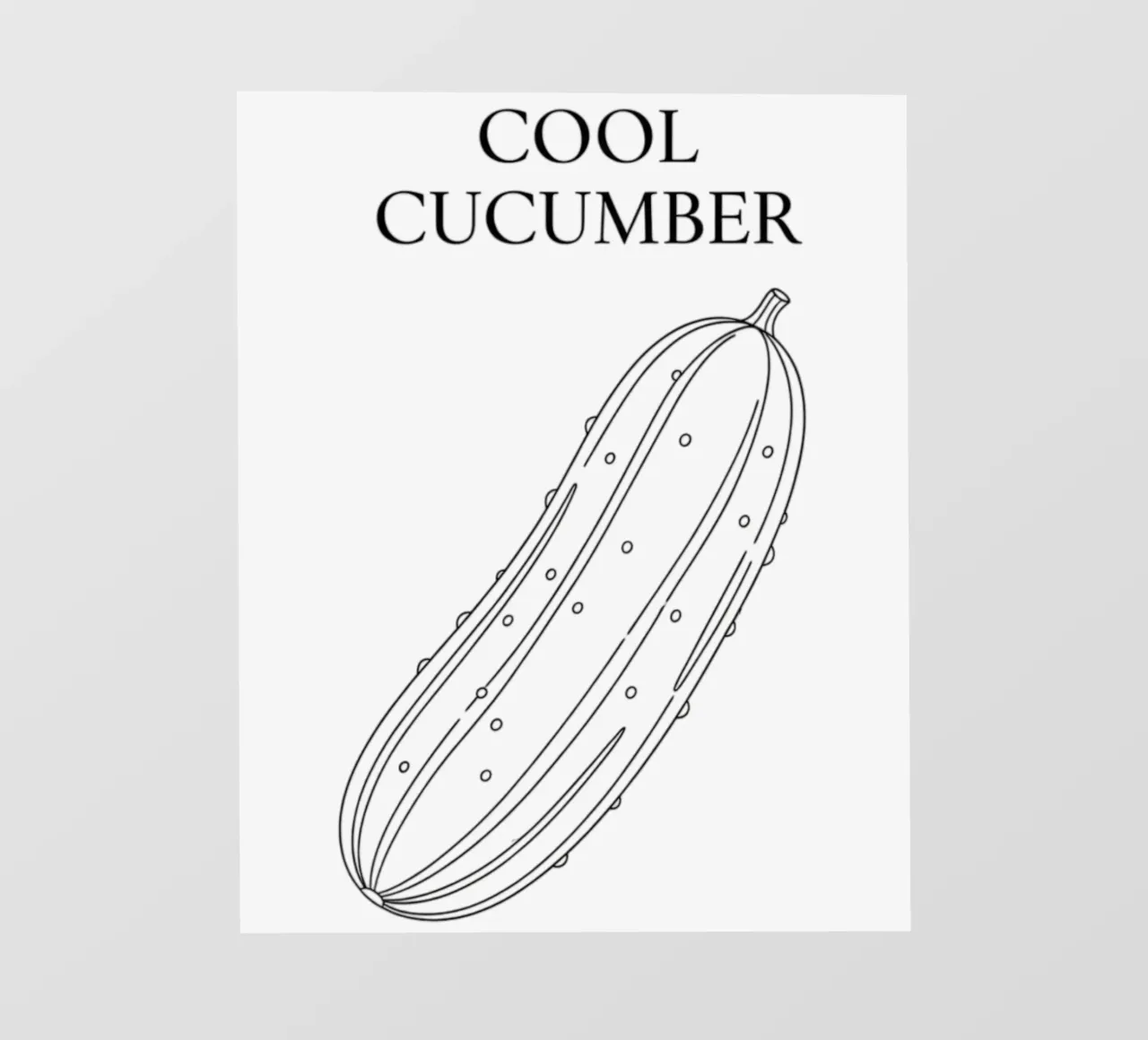 Cool Cucumber pellicola backlit da FruityNoodly