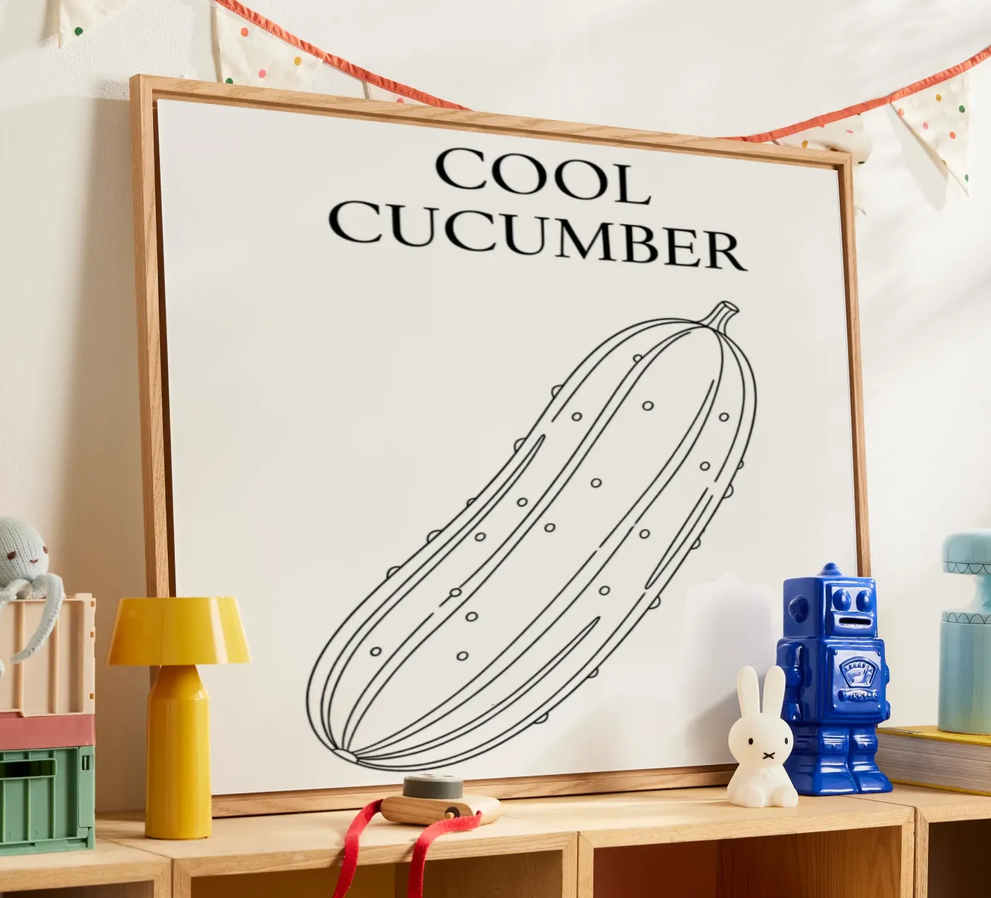 Cool Cucumber plexiglass da FruityNoodly