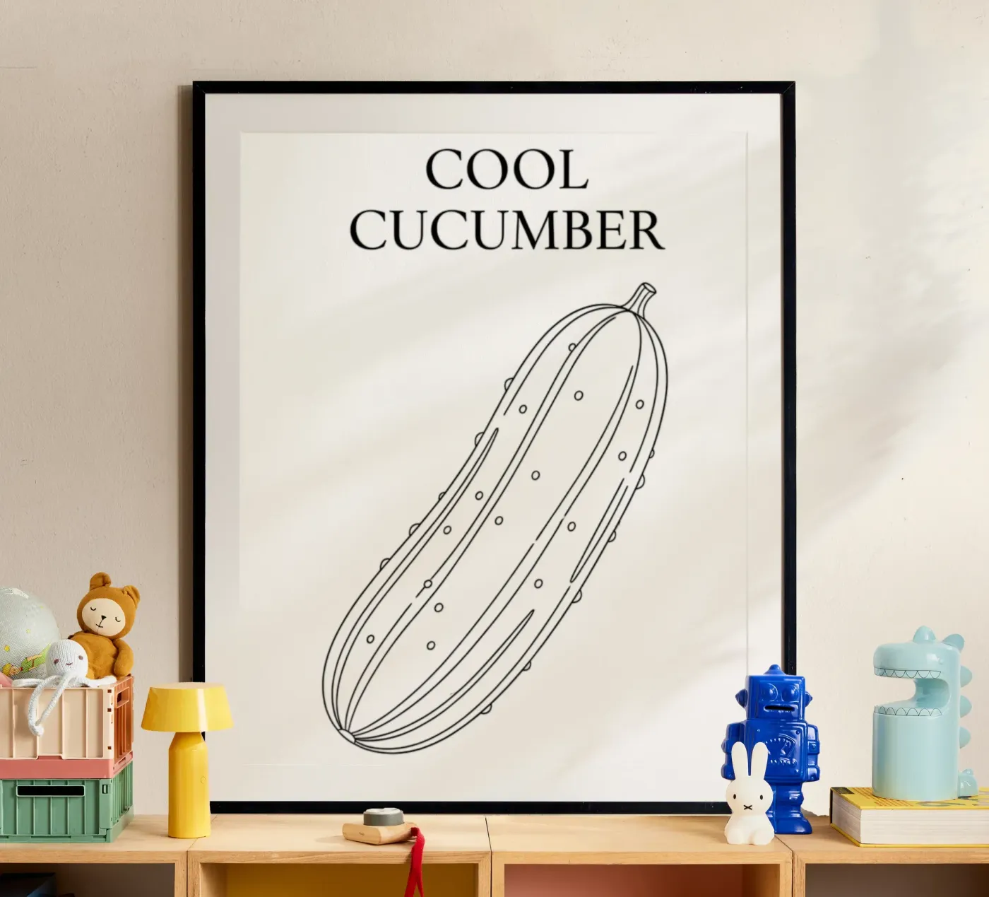 Cool Cucumber poster da FruityNoodly