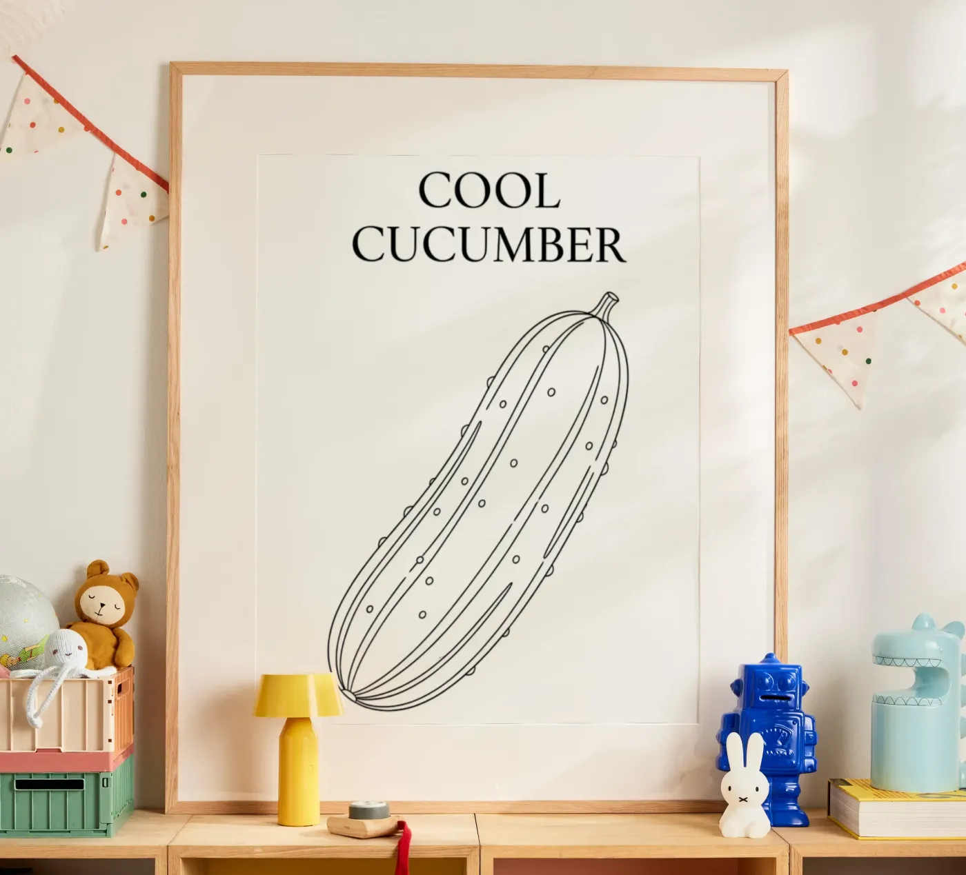 Cool Cucumber poster da FruityNoodly