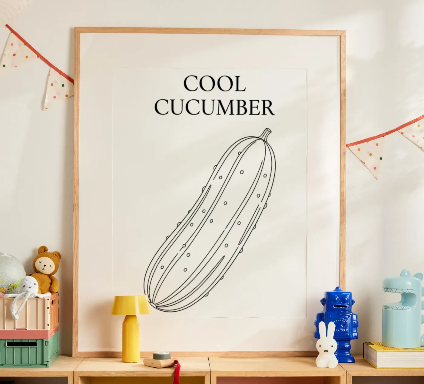 Cool Cucumber poster da FruityNoodly