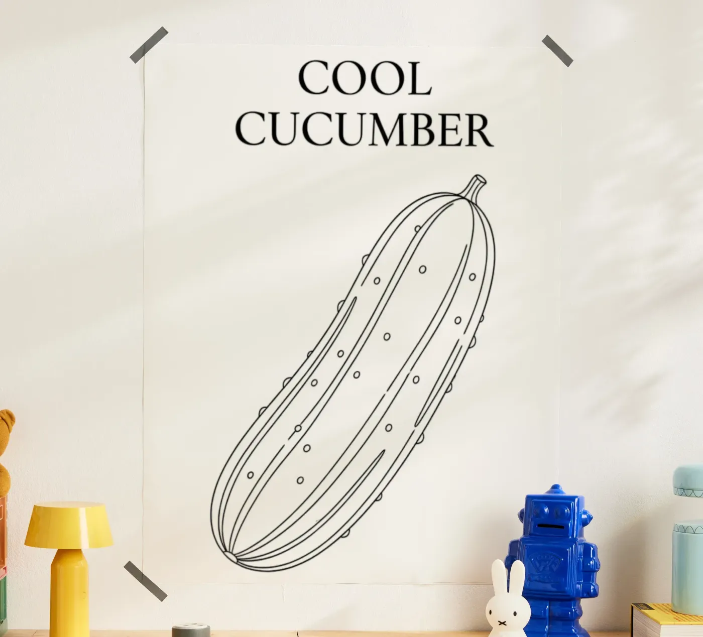 Cool Cucumber poster da FruityNoodly