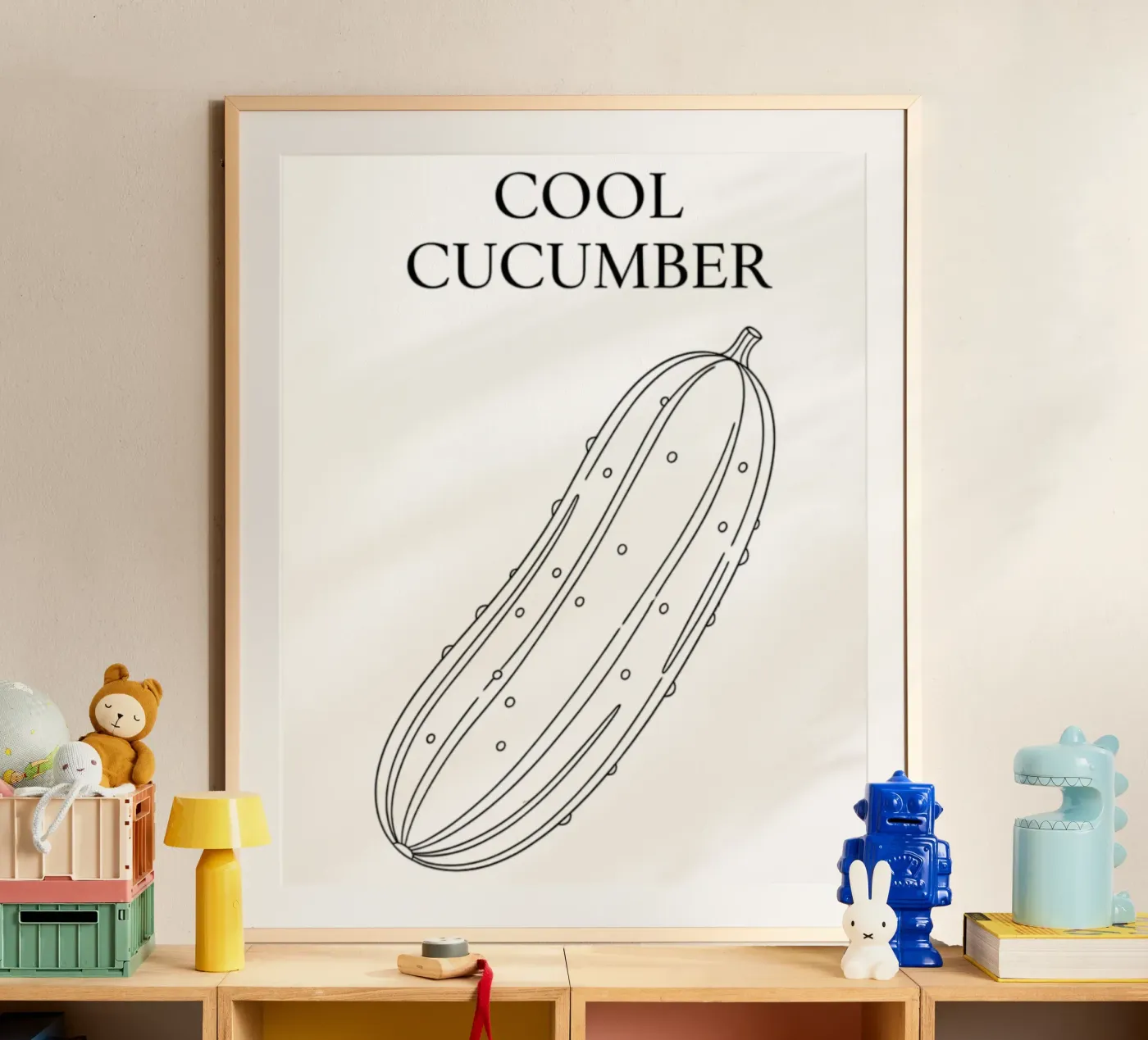 Cool Cucumber poster da FruityNoodly