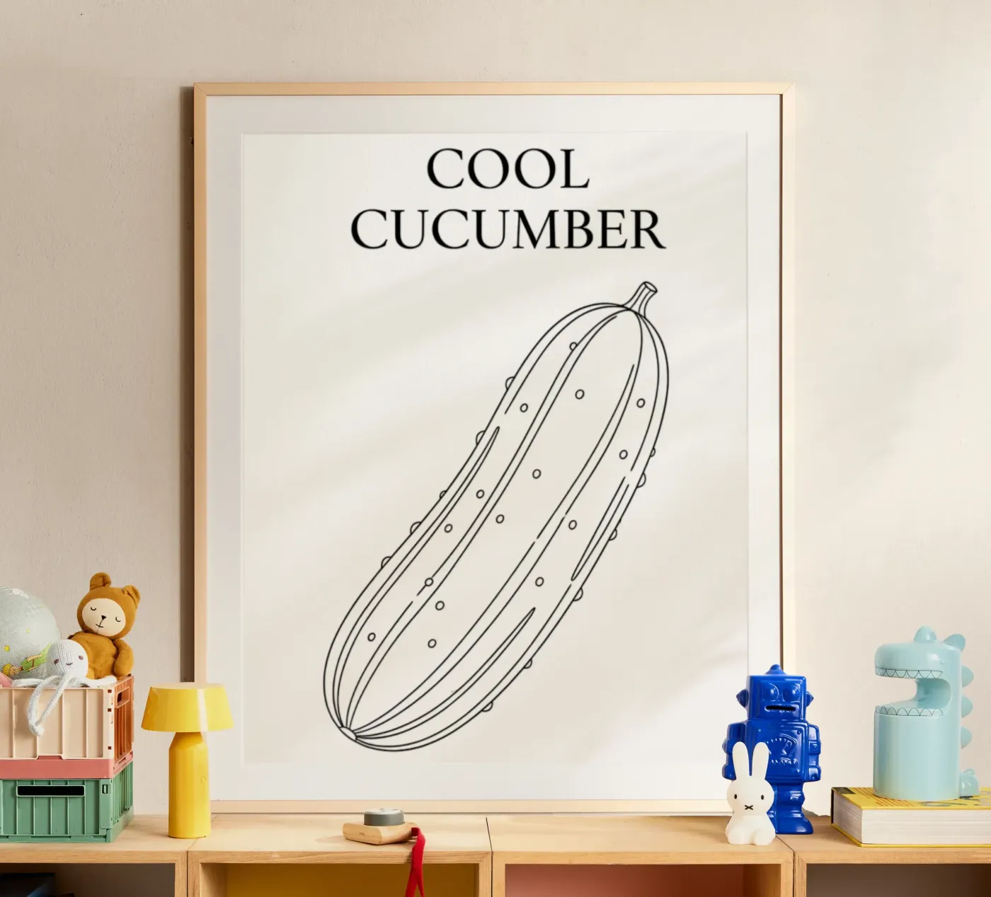 Cool Cucumber poster da FruityNoodly