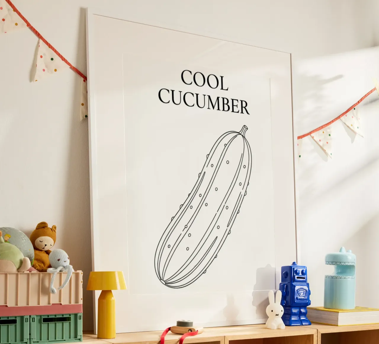 Cool Cucumber poster da FruityNoodly