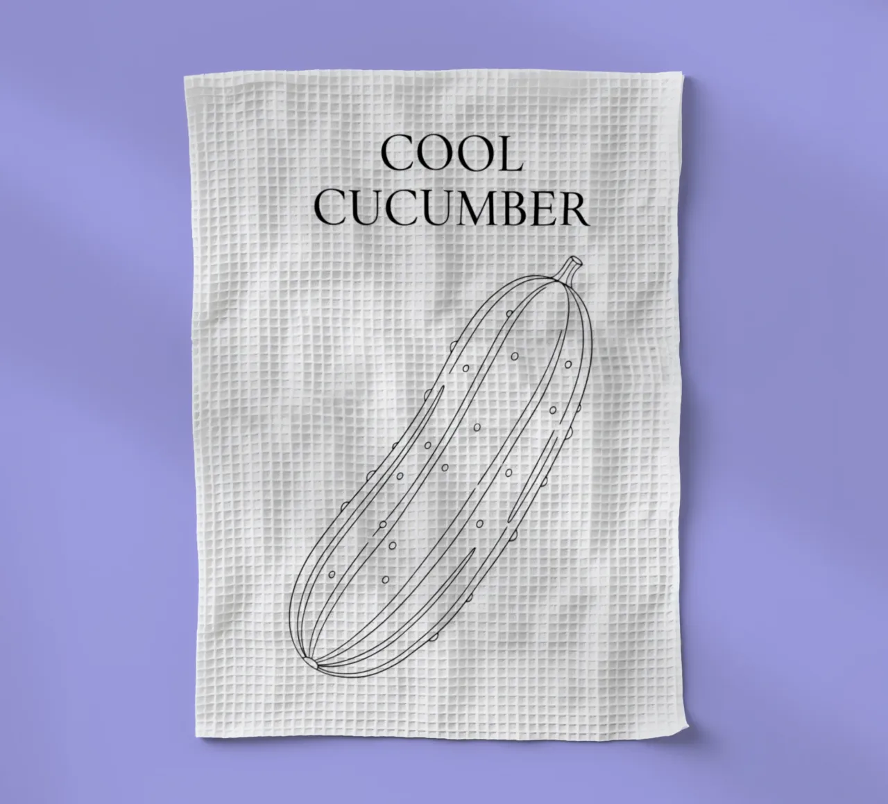 Cool Cucumber canovaccio da cucina da FruityNoodly