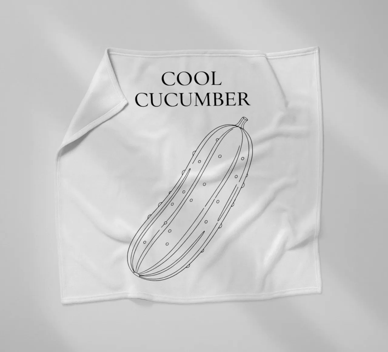 Cool Cucumber coperta in pile da FruityNoodly