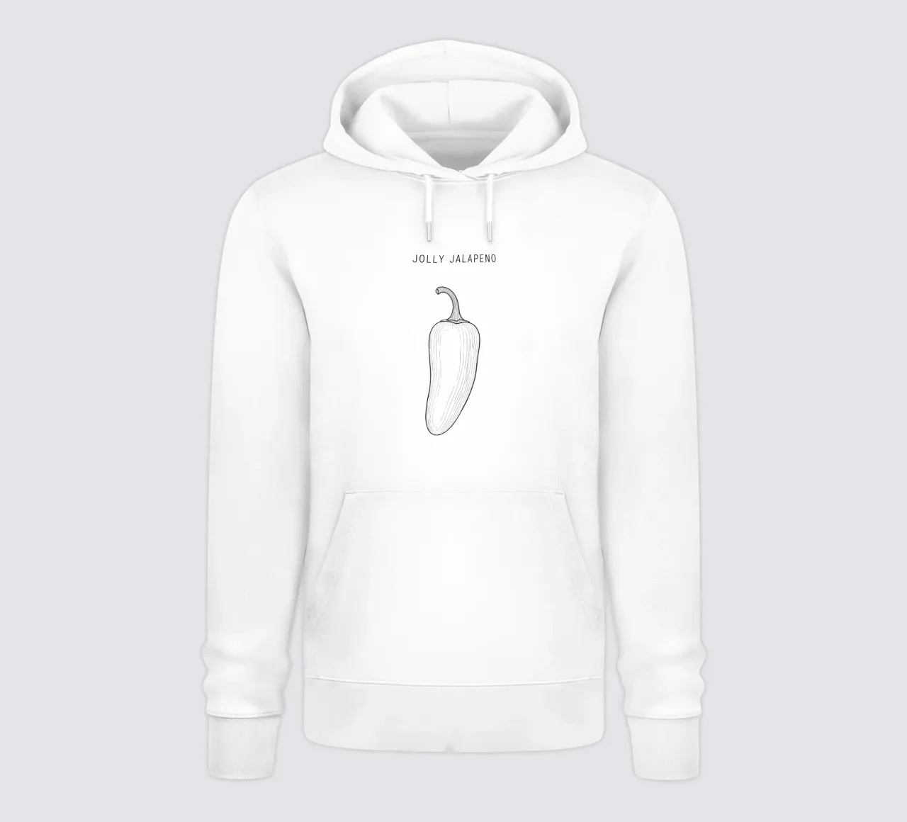 Jolly Jalapeño Business: A Pepper with a Point! sudadera con capucha de FruityNoodly