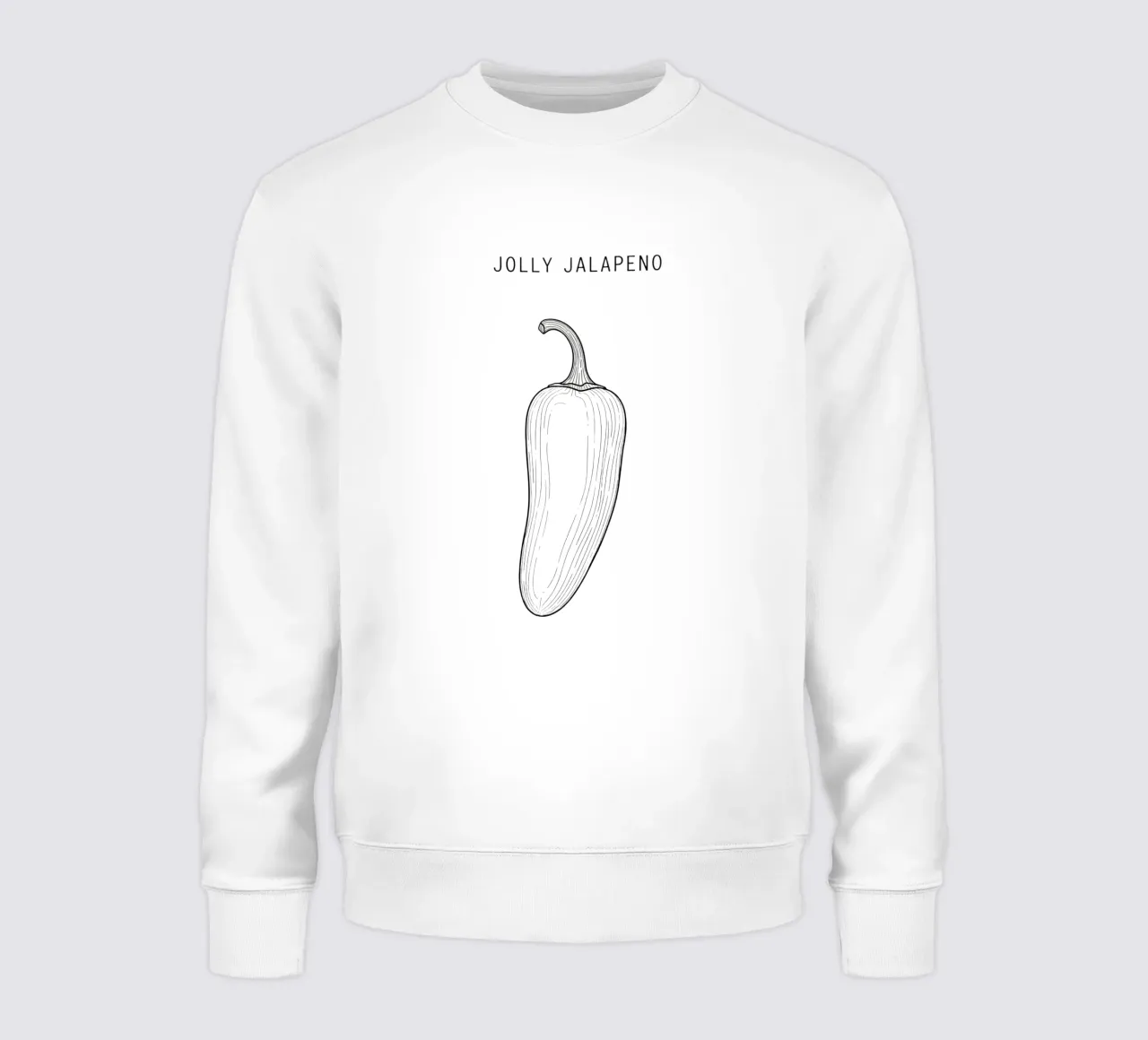 Jolly Jalapeño Business: A Pepper with a Point! felpa da FruityNoodly