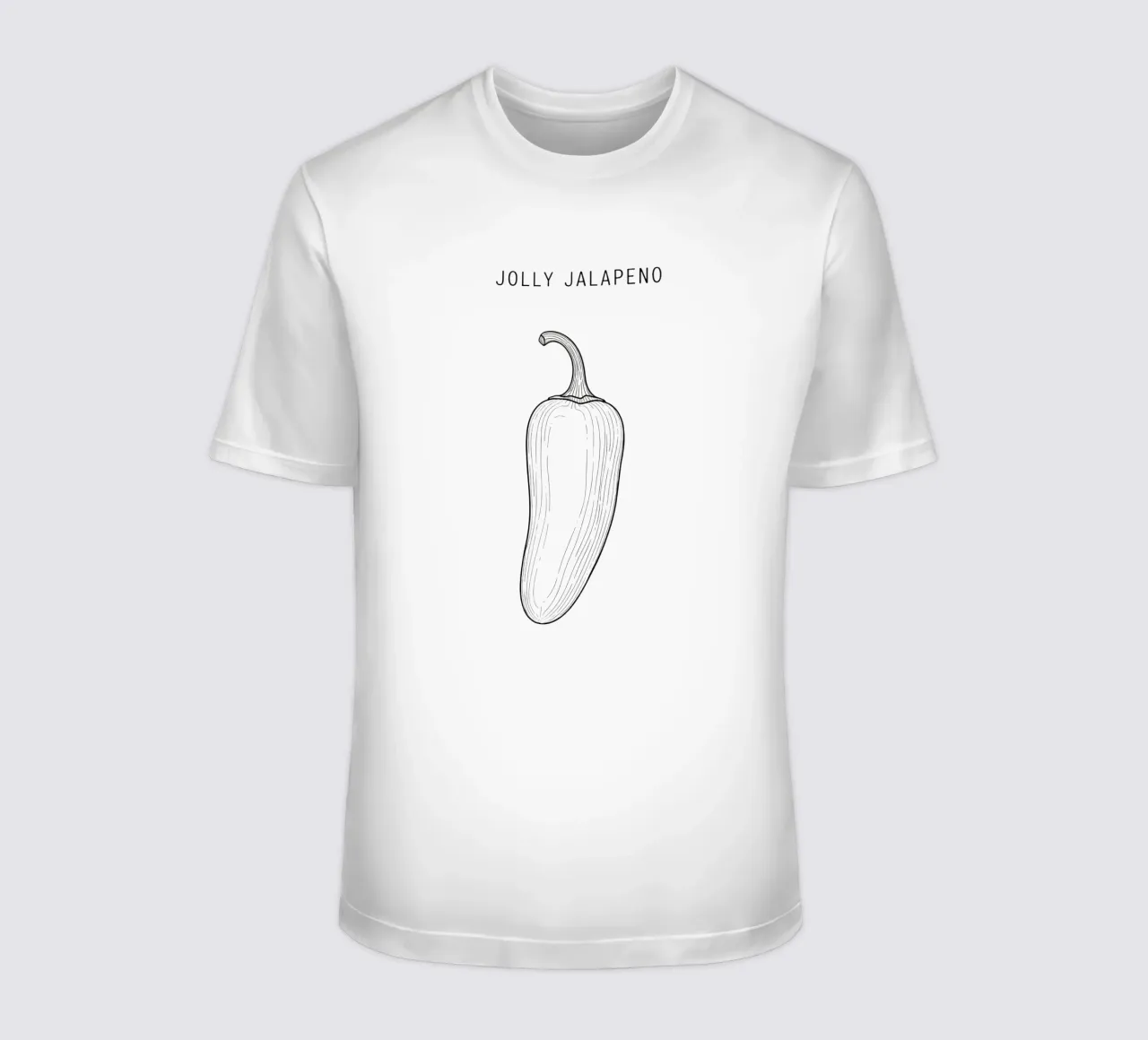 Jolly Jalapeño Business: A Pepper with a Point! t-shirt da FruityNoodly