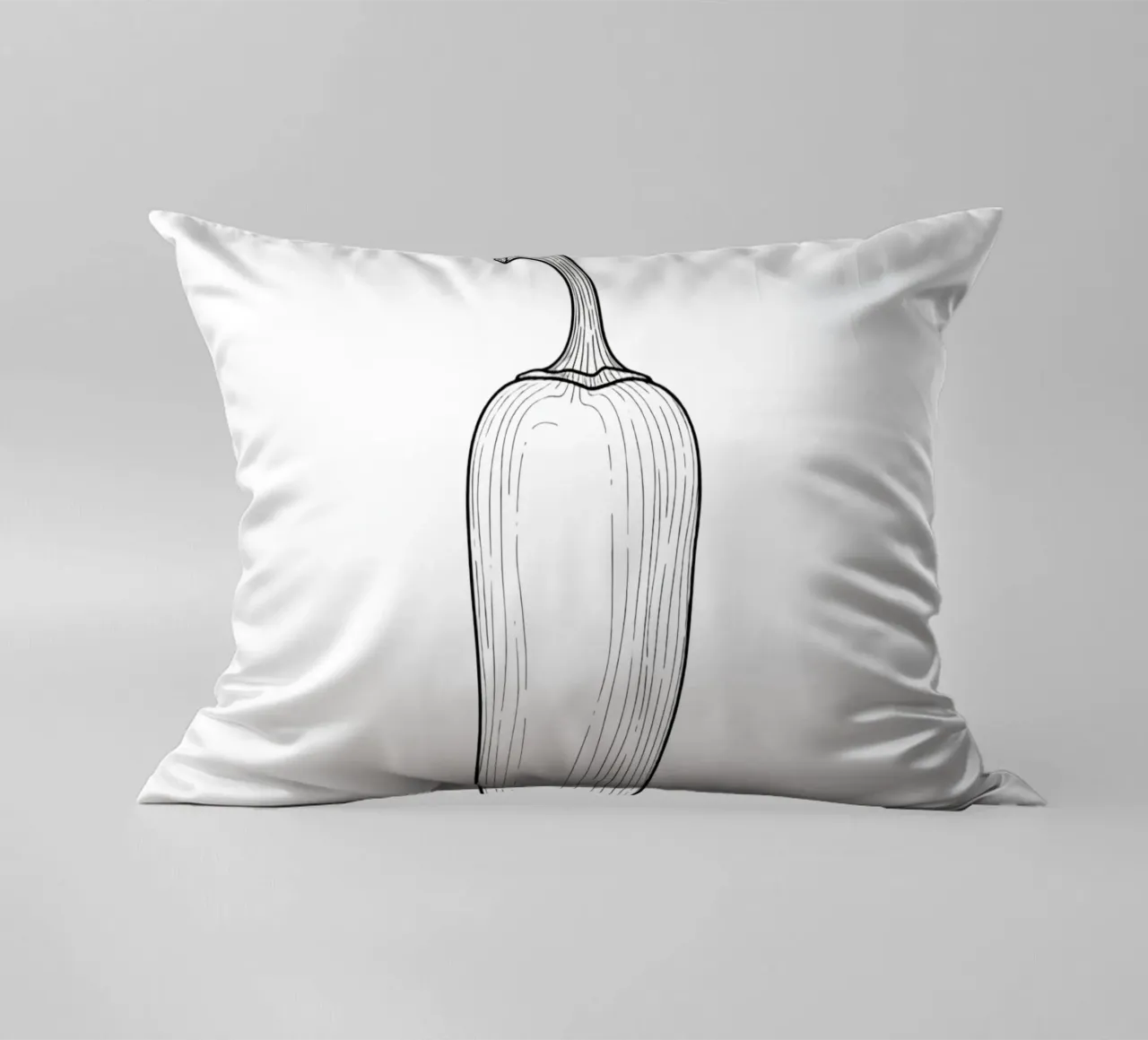 Jolly Jalapeño Business: A Pepper with a Point! cuscino da FruityNoodly