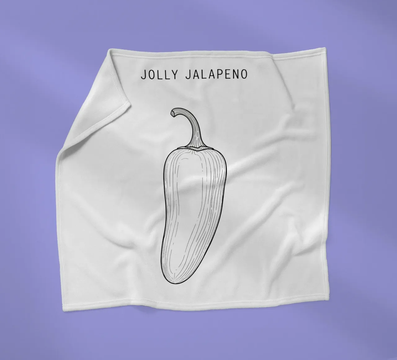 Jolly Jalapeño Business: A Pepper with a Point! coperta in pile da FruityNoodly