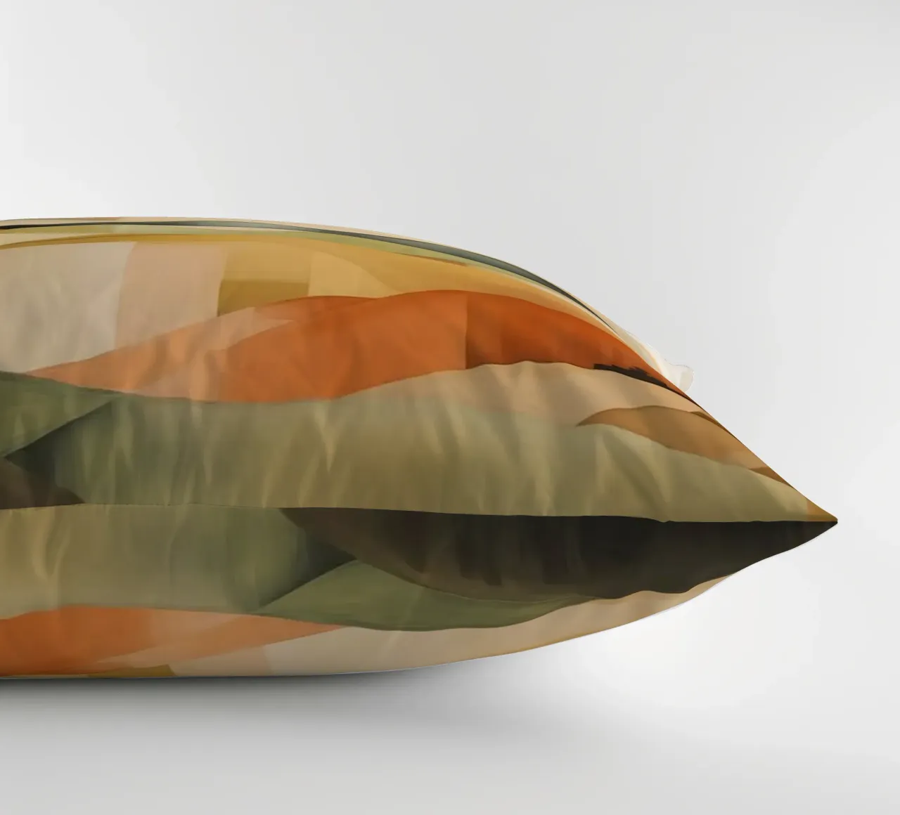 Abstract landscape decorative cushion by Imagine