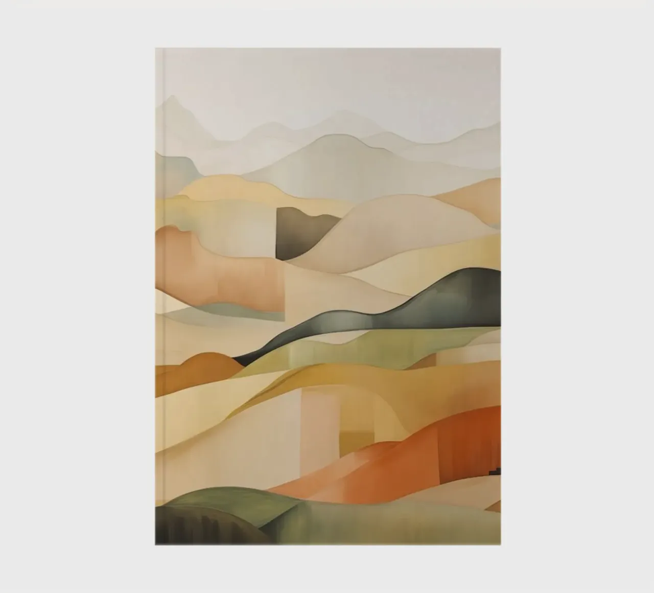 Abstract landscape notebook by Imagine
