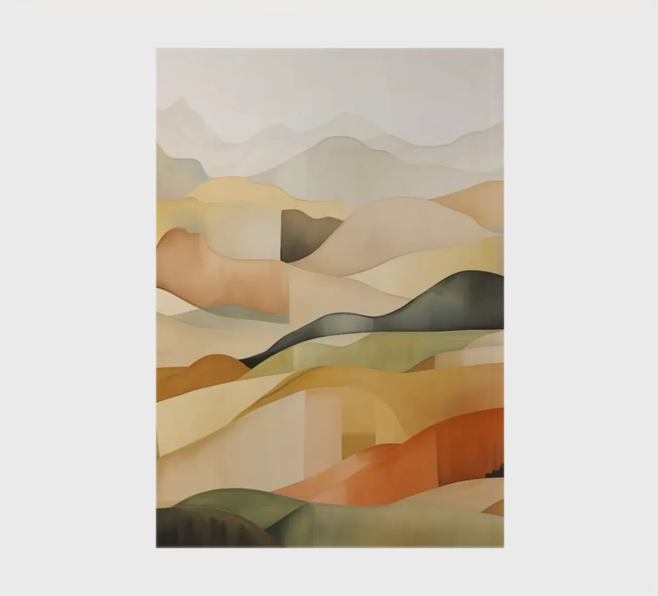 Abstract landscape notebook by Imagine