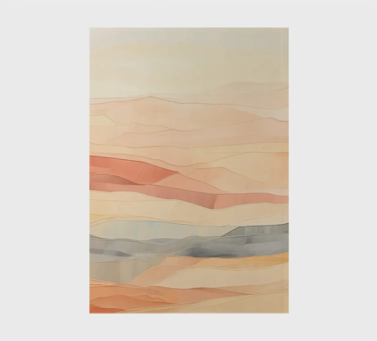 Abstract landscape notebook by Imagine