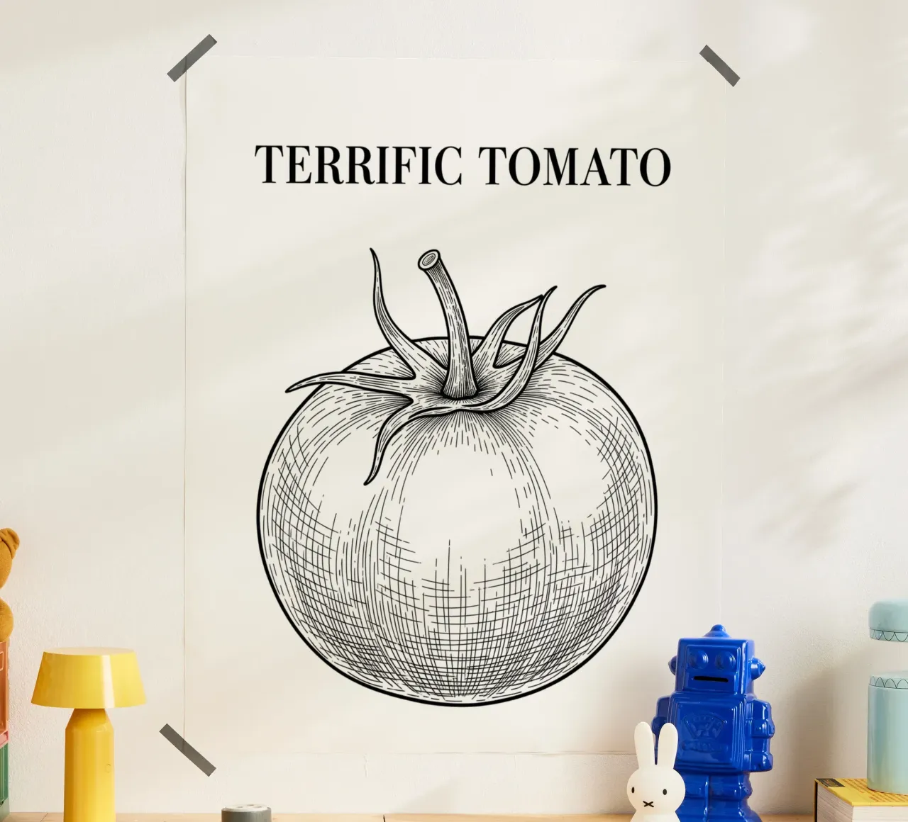 The Quiet Radiance of Red: A Terrific Tomato's Soul hahnemühle by FruityNoodly