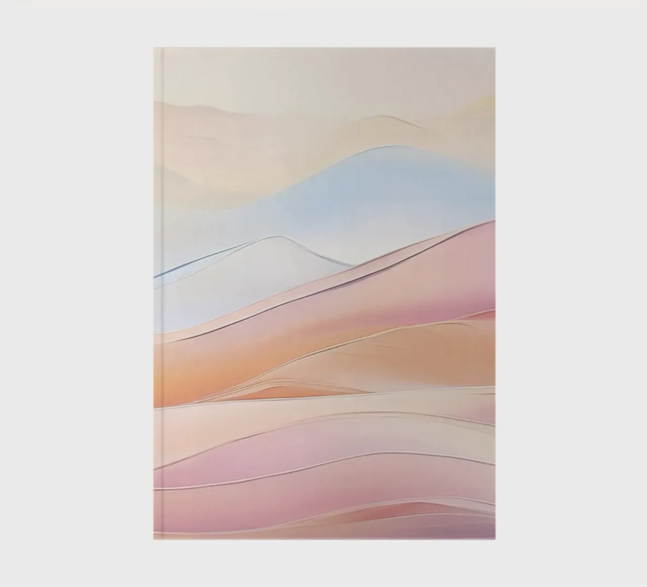 Abstract landscape notebook by Imagine