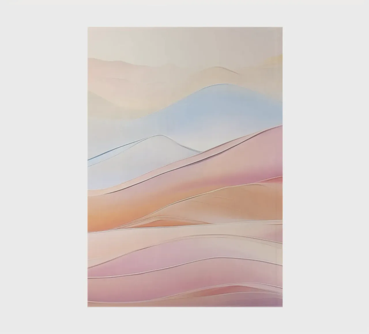 Abstract landscape notebook by Imagine