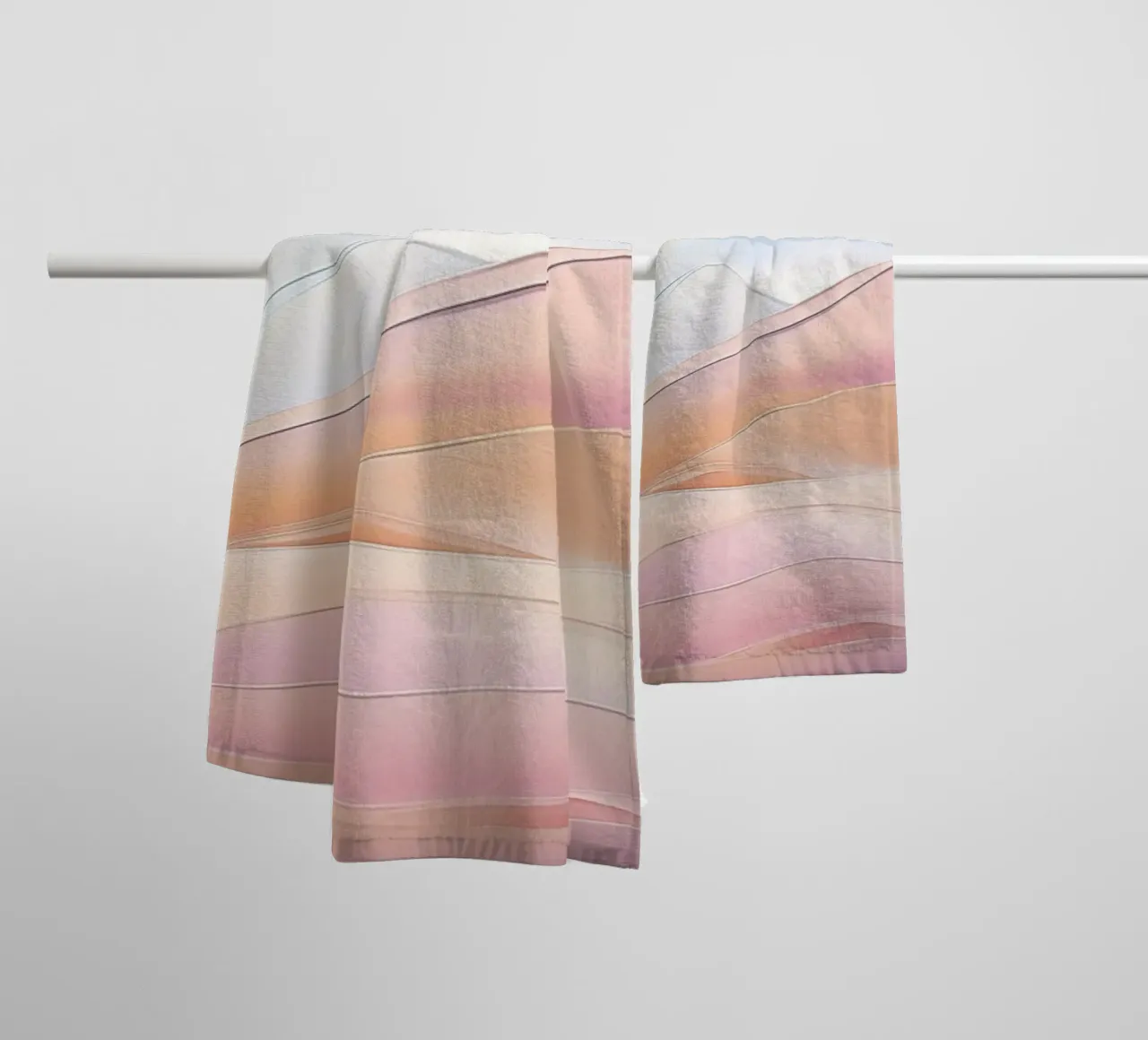 Abstract landscape towel by Imagine