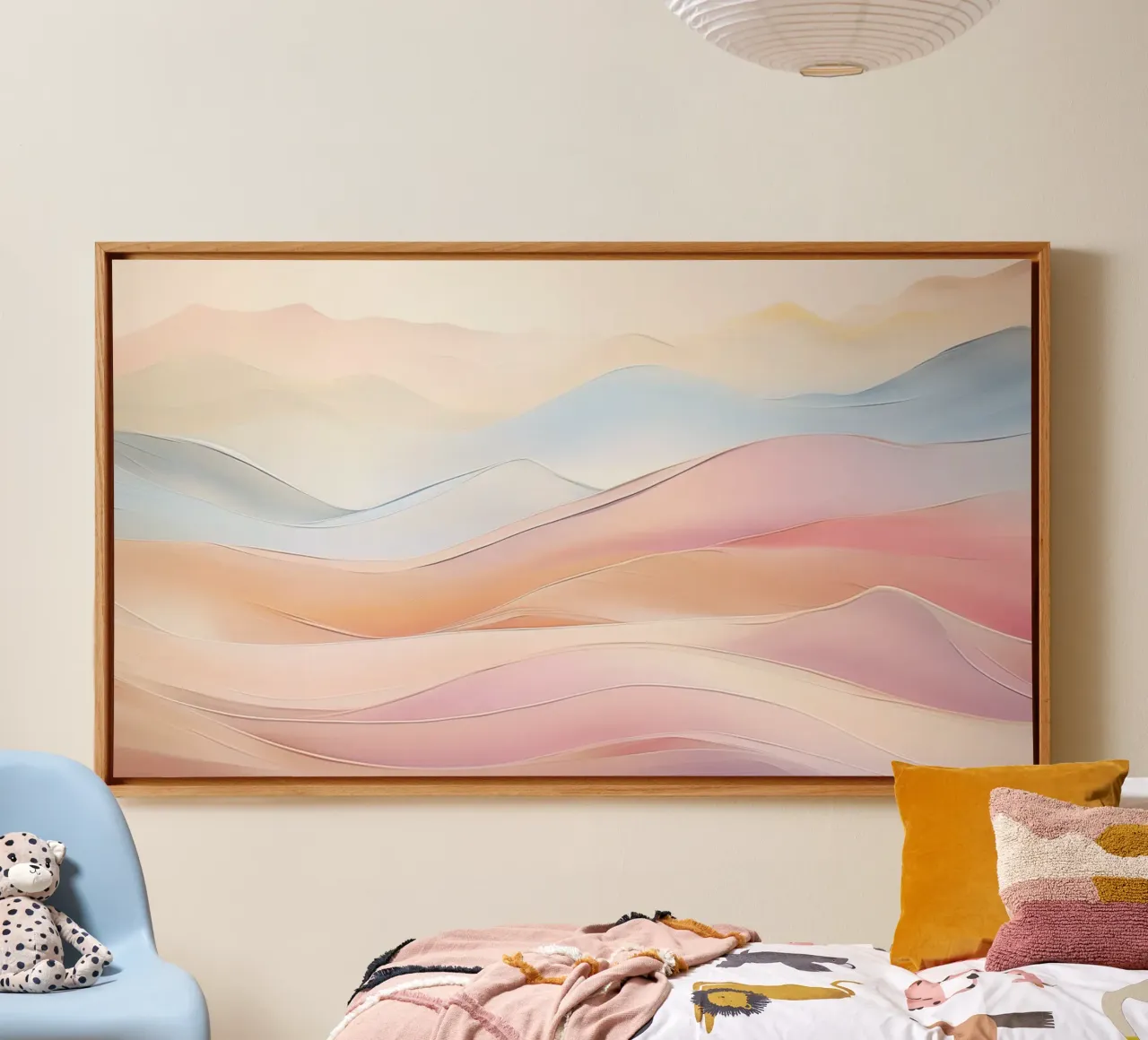 Abstract landscape canvas by Imagine