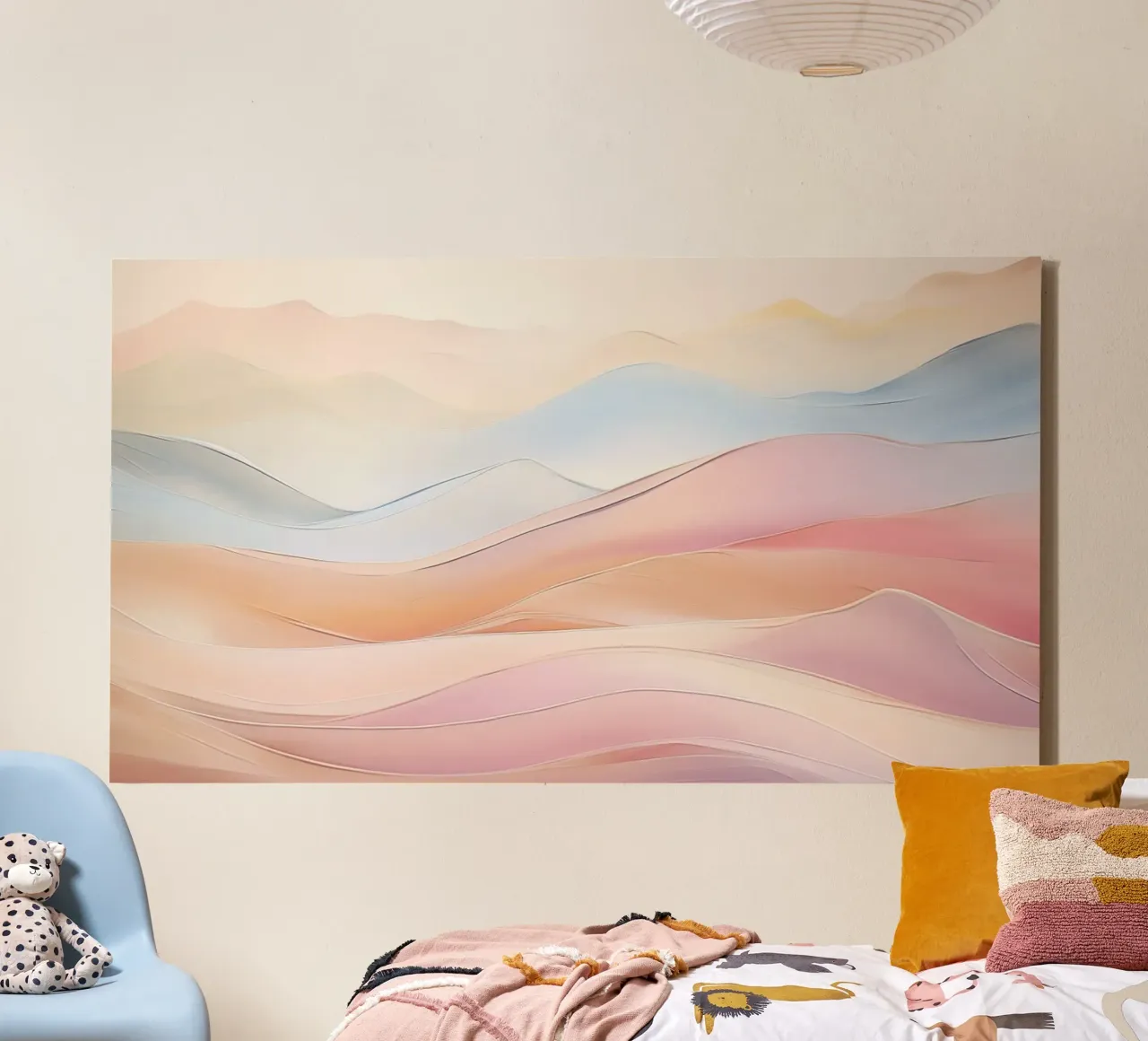 Abstract landscape canvas by Imagine