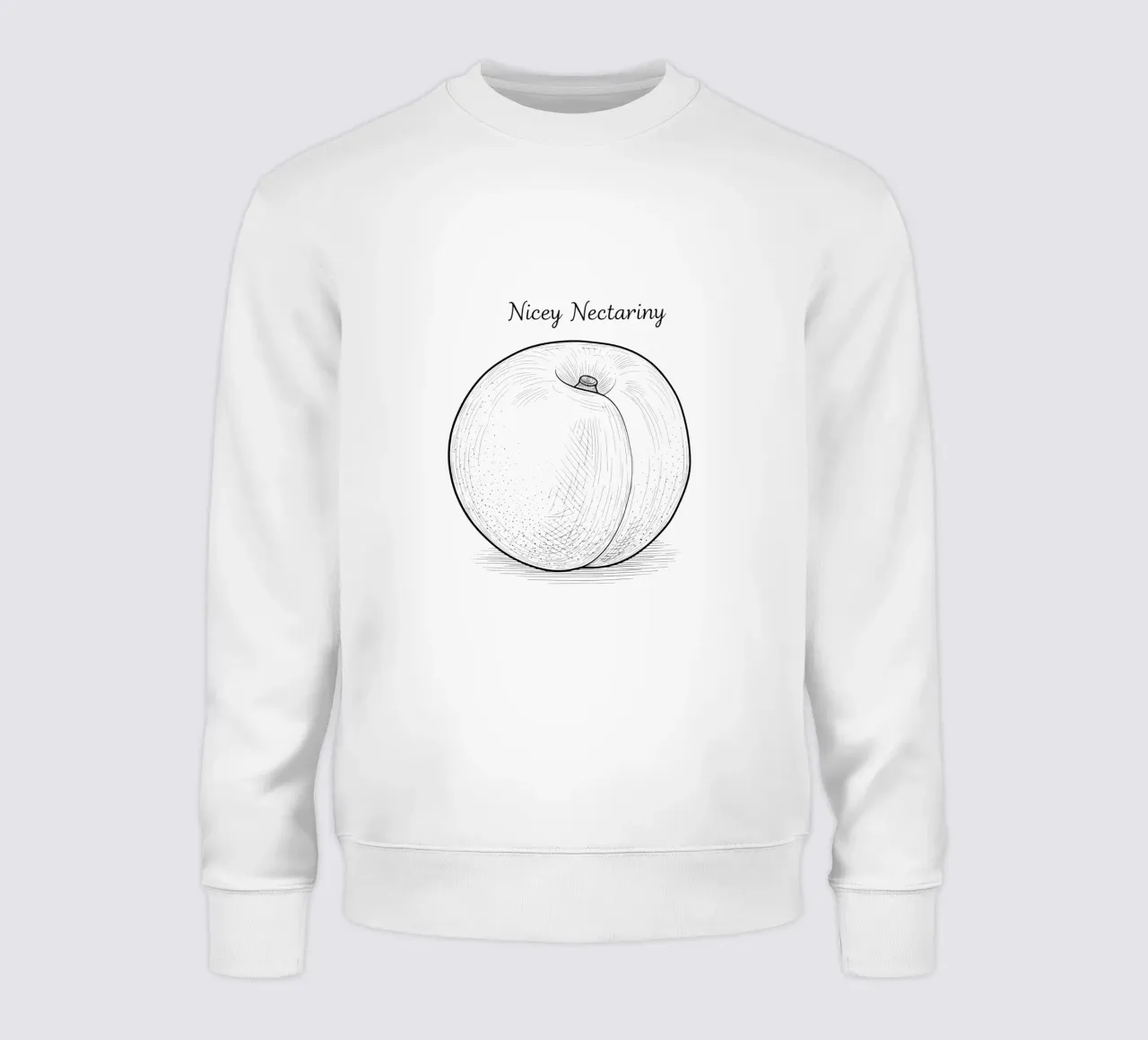 Nicey Nectariny: Existential Fruit felpa da FruityNoodly