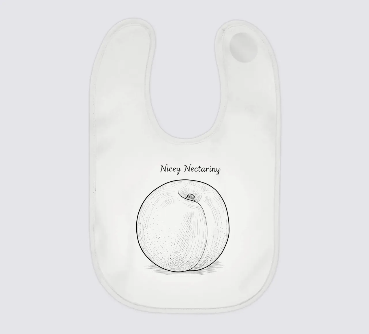 Nicey Nectariny: Existential Fruit bavaglino da FruityNoodly