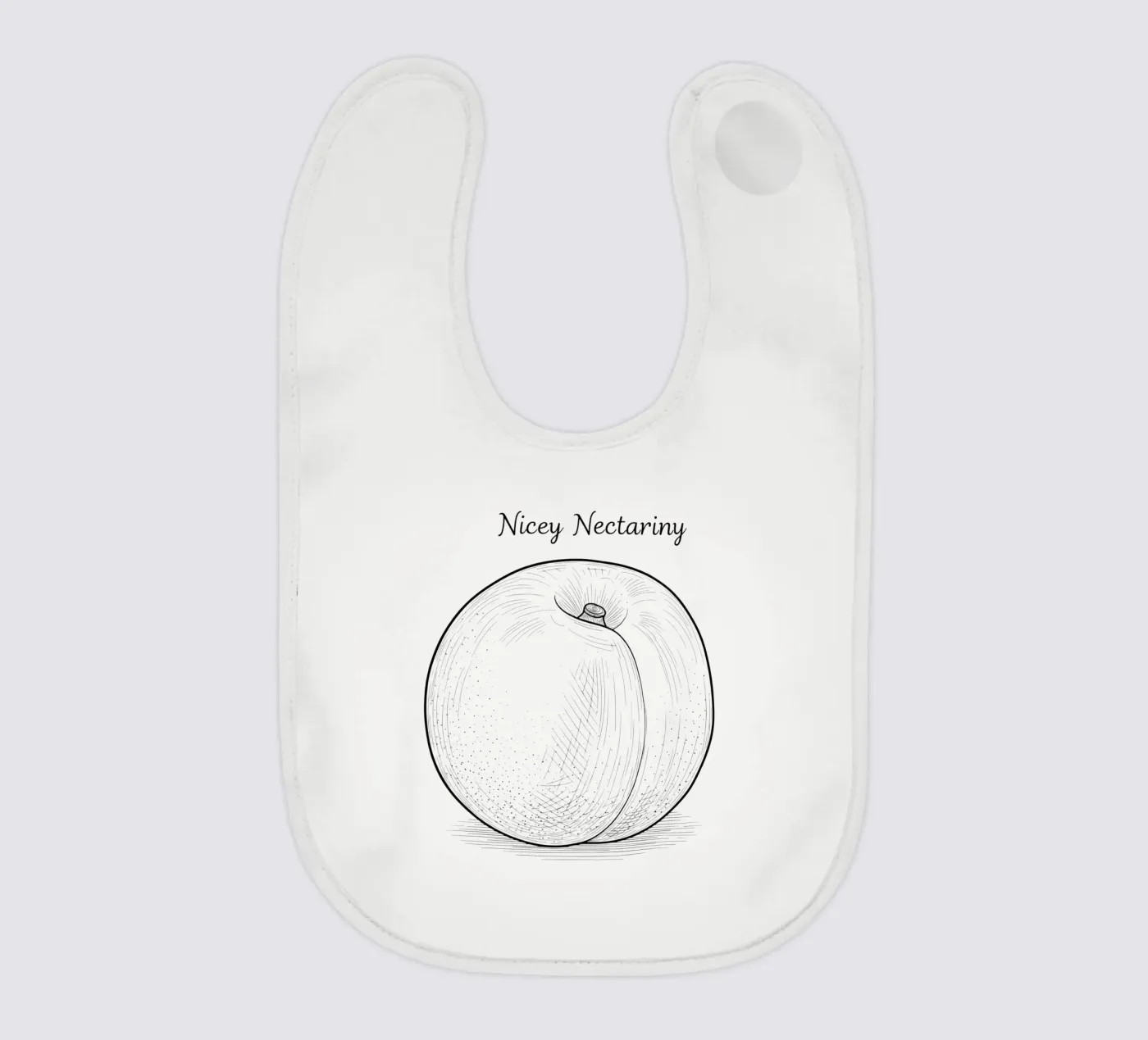 Nicey Nectariny: Existential Fruit bavaglino da FruityNoodly