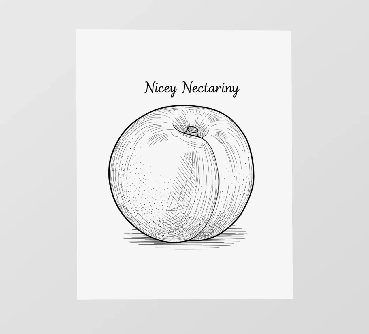 Nicey Nectariny: Existential Fruit pellicola backlit da FruityNoodly