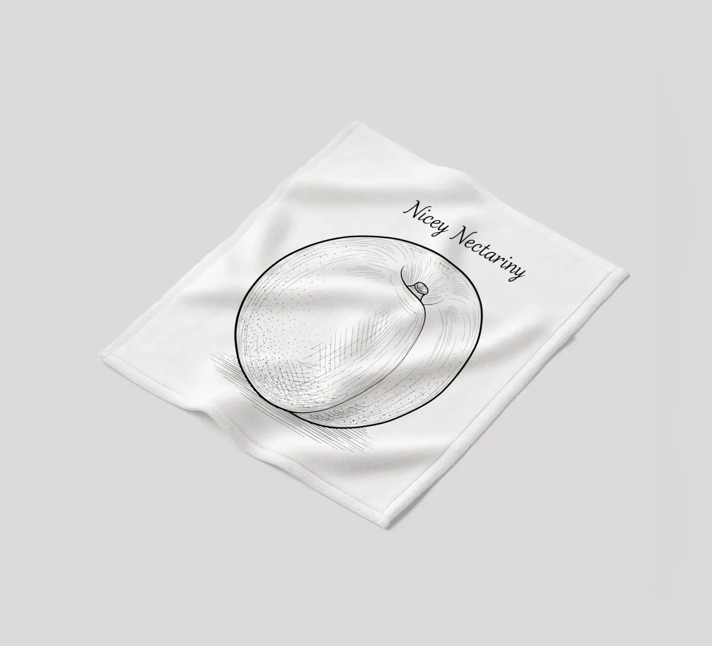 Nicey Nectariny: Existential Fruit fleecedeken van FruityNoodly