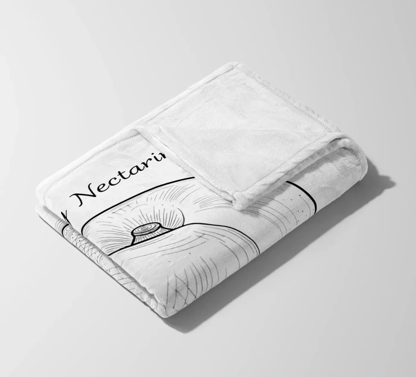 Nicey Nectariny: Existential Fruit fleecedeken van FruityNoodly