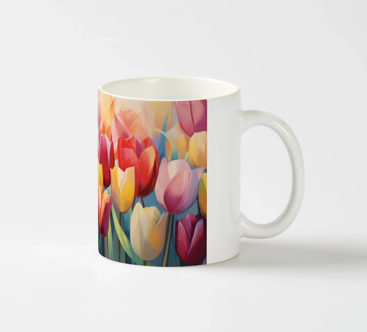 Tulipani tazza in ceramica da Imagine