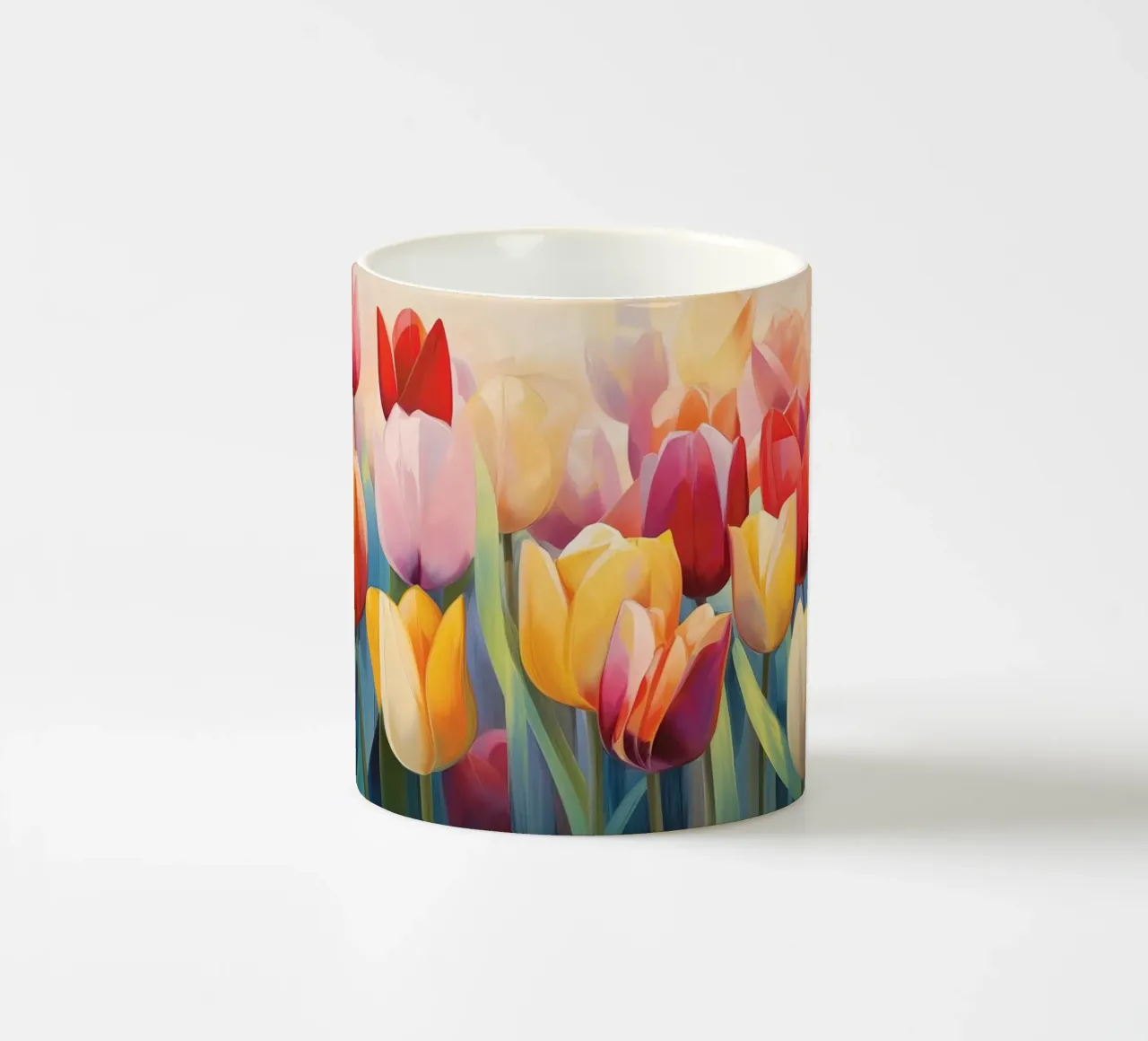 Tulipani tazza in ceramica da Imagine