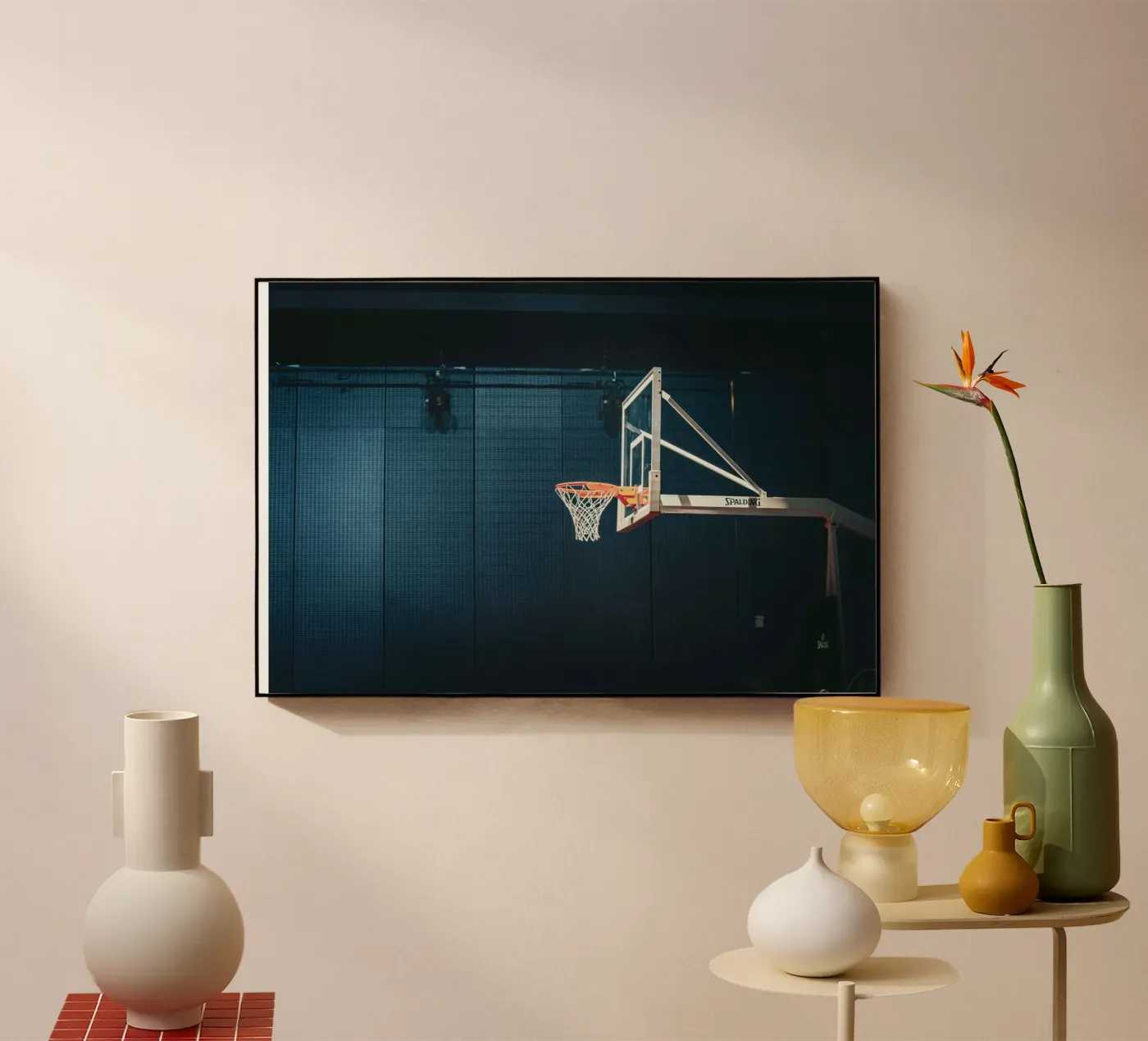 Basketballkorb acryl van Jonas Klein